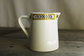 Vintage Grindley Yellow & Black Leaf Creamer